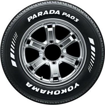 PARADA 215/60R17C 109/107S YOKOHAMA ヨコハマ タイヤ パラダ PA03 1