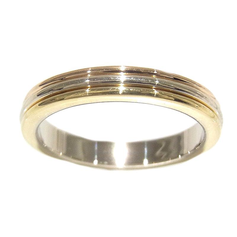 Cartier（カルティエ） トリニティリング スリーカラーゴールド 750YG