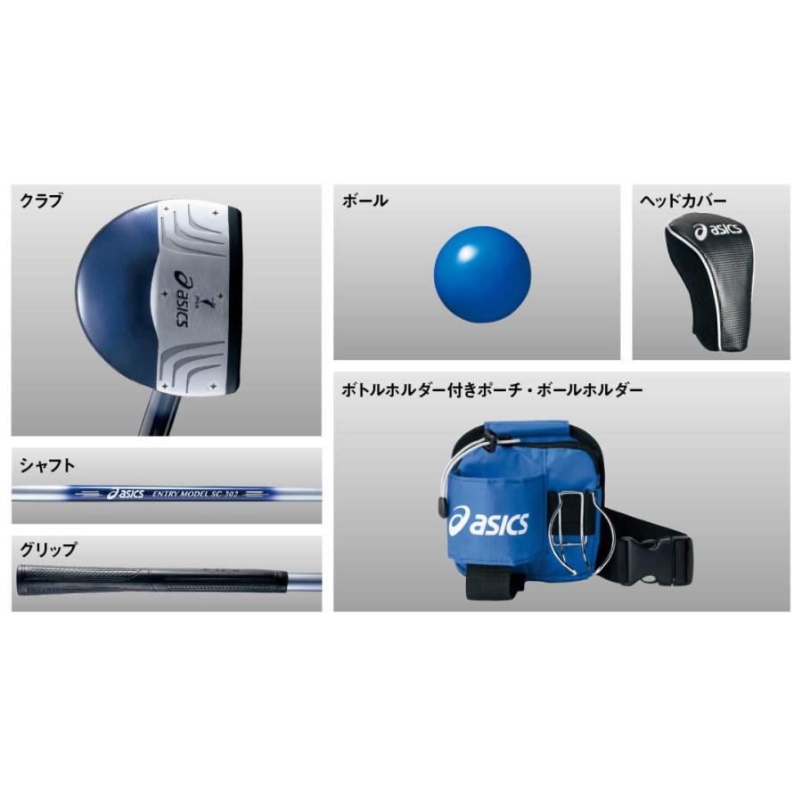 ASICS（アシックス） アシックスパークゴルフクラブ5点セット クラブ