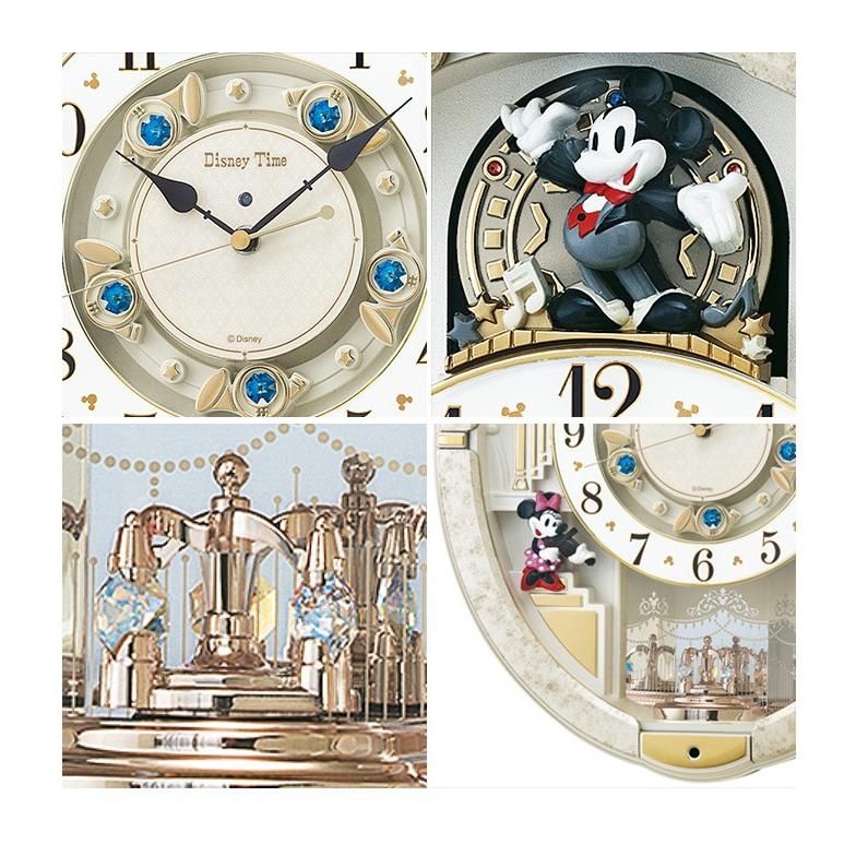 電波時計 セイコー ディズニー 壁掛け時計 壁掛時計 からくり時計