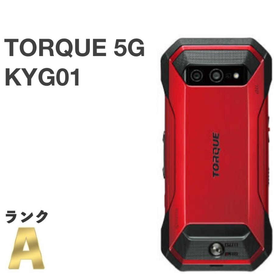 TORQUE 【美品】TORQUE 5G KYG01 [レッド] au SIMロック解除済み 128GB
