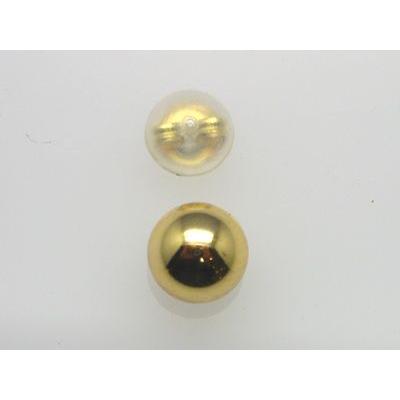 K18 丸玉 ピアス 7ミリ 片方 のみ 新品 ケース 保証書付 : ジュエリー