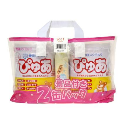 雪印メグミルク ぴゅあ 大缶 820g 2缶セット ぴゅあ 粉ミルク（ベビー