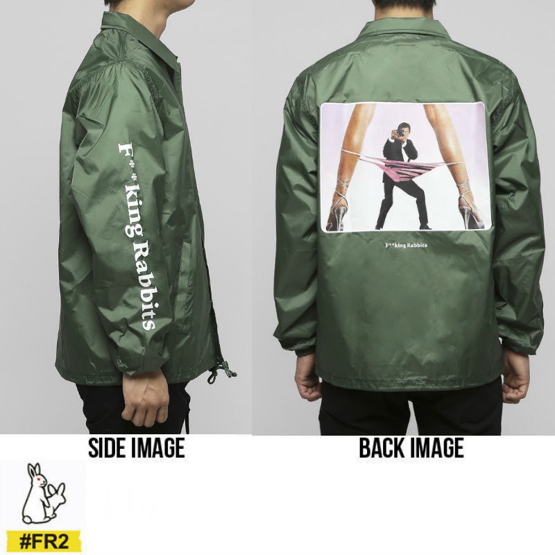 FR2 エフアールツー Spy Nylon Coach Jacket ナイロンコーチジャケット