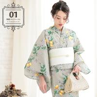 KIMONOMACHI （Prices down）浴衣 レディース レトロ フルセット(浴衣+