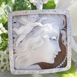 CAMEO（カメオ） 希少な3層彫り シェルカメオ Massimo Balzano作