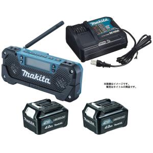 マキタ（makita） 充電式ラジオ MR052+バッテリBL1015x1個+充電器