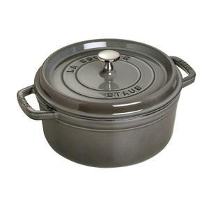 ピコ・ココット STAUB ストウブ ピコ ココット ラウンド 24cm ブラック
