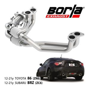 86 Borla 不等長エキマニ トヨタ ZN6 MT ボクサーサウンド UELヘッダー