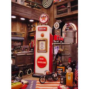 ガソリンスタンド ガスポンプ CDケース ホルダー アメリカン雑貨 USA