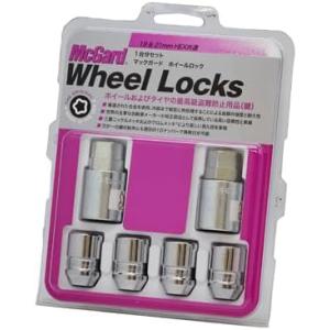 McGard（マックガード） ロック4個set/M12X1.5/21mm/メッキ/マック