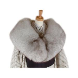 SOUBIEN（創美苑） ショール 灰 グレー SAGA FOX サガ 狐 フォックス