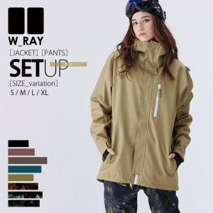 リアリズム スノーボード ウェア メンズ レディース 上下 セット