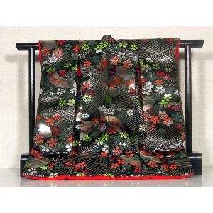 ミニチュア着物1/7金襴打掛キット ベージュ（高さ195mm幅277mm