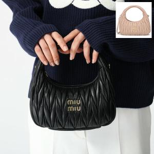 miu miu（ミュウミュウ） レザー トップハンドルバッグ