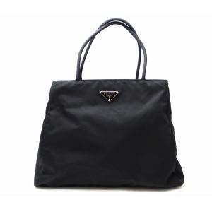 PRADA（プラダ） 美品 台形トートバッグ ナイロン 黒 B3864 : atlantis