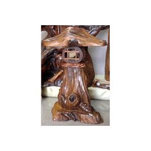 屋久杉 灯篭 品番46 : 屋久杉美術工芸館 - 通販 - Yahoo!ショッピング