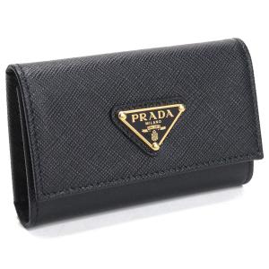 PRADA（プラダ） カードケース Saffiano Leather Triangle Logo Card