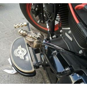 スカルシフトノブ GREEN スーサイドジョッキーシフト ハーレー