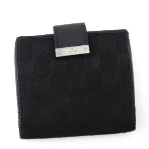 GUCCI（グッチ） 二つ折り財布 ジャッキー GGキャンバス/レザー