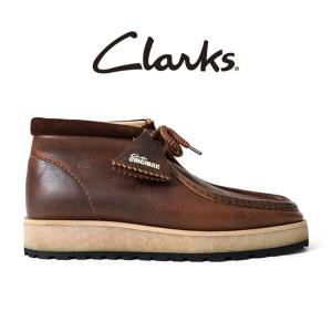 CLARKS クラークス Wallabee BT GTX レザー ワラビーブーツ ゴアテック