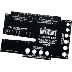 ゴルフ クラブ 組立 工具 リシャフト用 ルーラー ゲージ メジャー