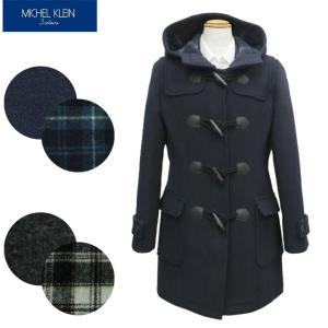 イーストボーイ Venus アンゴラ混ダッフルコート（チャコール