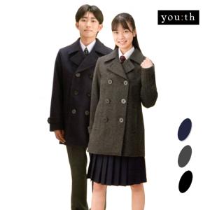 EASTBOY（イーストボーイ） スクール ダッフルコート 女子用 ネイビー