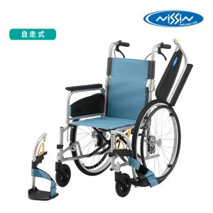 日進医療器 介助式車いす NEO-2βW ネオ 16インチ ノーパンクタイヤ