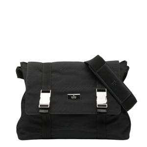 GUCCI◇メッセンジャー/ショルダーバッグ/ナイロン/ブラック/162419