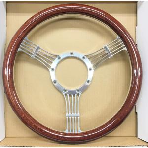 カスタム ツイスト アクリル ステアリング 約35φ 14インチ クリア