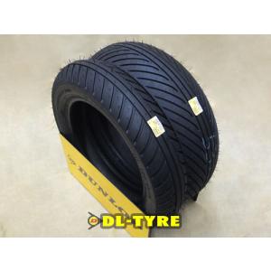DUNLOP（ダンロップ） [前後セット] レイン S-RAIN 100/90-12 130/70