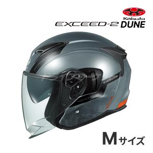EXCEED OGK KABUTO EXCEED-2 グレー L(59-60cm) ヘルメットバイク