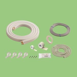 関東器材 2分3分 ペアコイル 配管セット 電線入り 部品入り 3.5m 35P