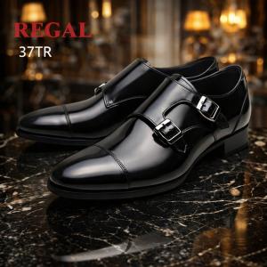 REGAL（リーガル） メンズビジネス ダブルモンク 37TR BC : SHOES WAN