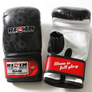 RIZIN公式試合用オープンフィンガーグローブ 【ISAMI・イサミ】総合