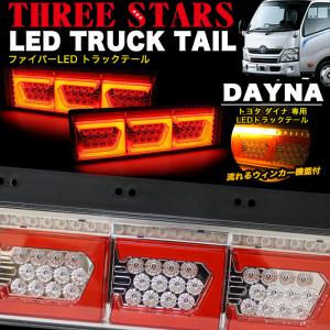 スーパーグレート 三菱 ふそう ファイバー LED トラックテール