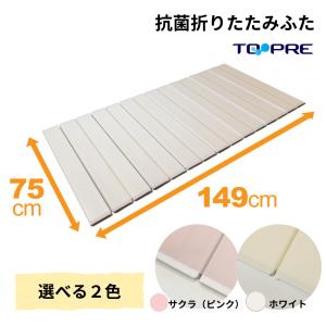 東プレ 風呂ふた 75 ×160cm用 取扱店舗限定 Ag折りたたみ 抗菌 L16