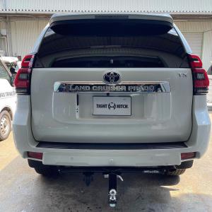 ランクルプラド モデリスタ 前期モデル TRJ150 スチール・タイトヒッチ
