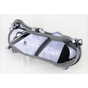 LiveDio ZX メッキ クランクケースカバー ライブディオ 後期型AF34