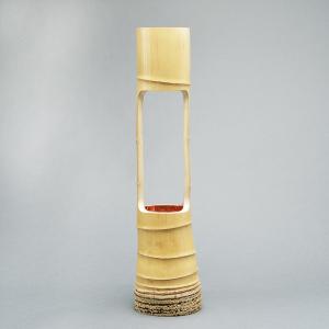 茶道具 花入 三重切 竹花入 (根付) : 茶道具 月香園 - 通販 - Yahoo
