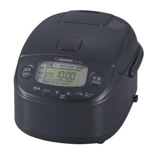 極め炊き NP-RU05-BZ ZOJIRUSHI ストレートブラック 圧力 IH 炊飯