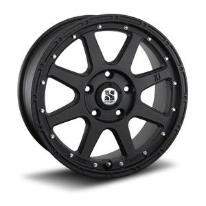 MLJ エクストリームJ 17インチ 7.5J +40 5-127 フラットブラック 4本で