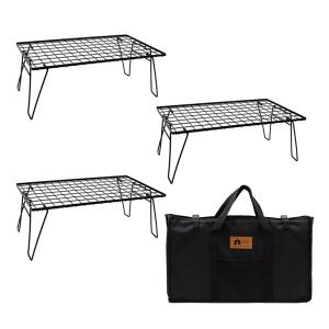 超人気 HIBARI フィールドラック キャンピングラック 3個セット 収納