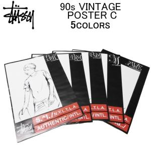STUSSY（ステューシー） ポスター STUSSY 90s VINTAGE POSTER D アート