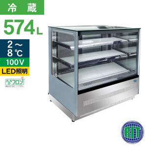 JCM レビュー特典 卓上型対面冷蔵 ショーケース（角型） JCMS-70T 業務