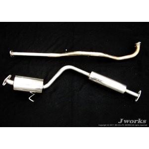 Jworks オートジュエル エヌジェネレーション フロントパイプ【エッセ