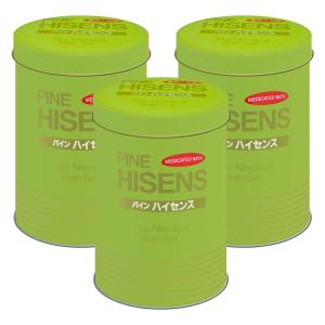 入浴剤 高陽社 パイン ハイセンス缶 2.1kg 3缶セット 薬用入浴剤 松葉