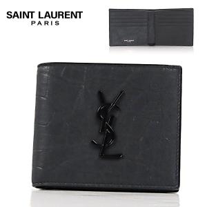 SAINT LAURENT サンローラン 二つ折り財布 378005 BTY0N メンズ カード