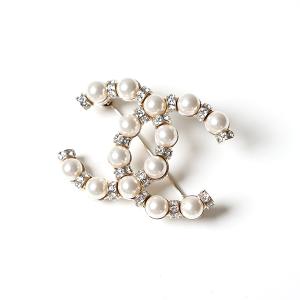 CHANEL（シャネル） COCO LOGO BROOCH ココマーク ブローチ メタル